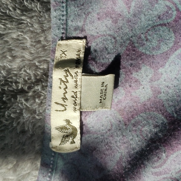 Unity World Wear. Beautiful Bling Tunic; Colorful;  Multi-Material. GUC Size  1X - Picture 11 of 16